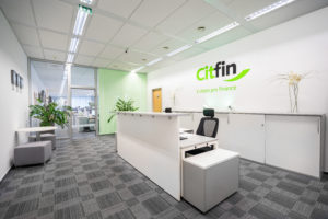 recepcia Citfin