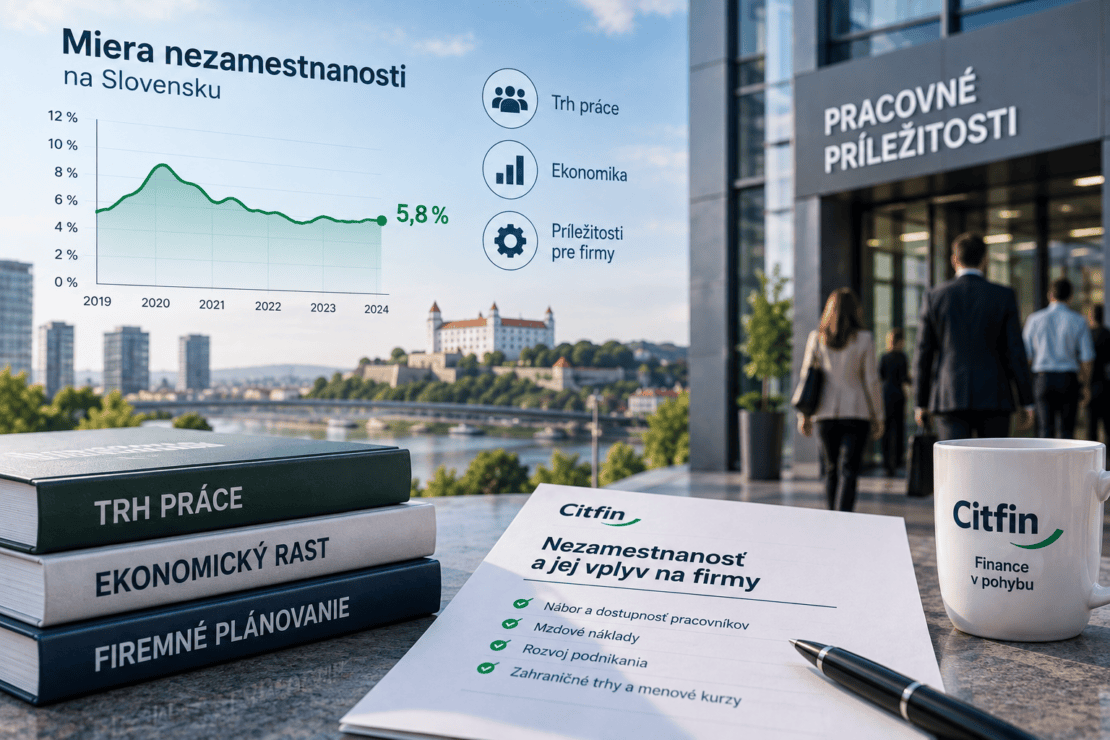 Nezamestnanosť na Slovensku, vývoj miery nezamestnanosti a jej vplyv na firmy a trh práce